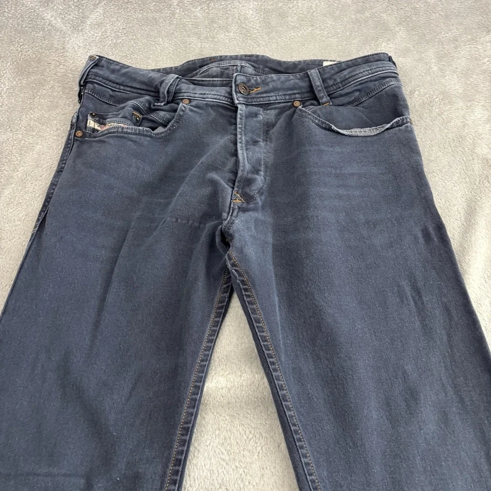 Diesel IAKOP Jeans Mens 30x32 Blue Regular Slim Tapered Stretch‎ Grunge